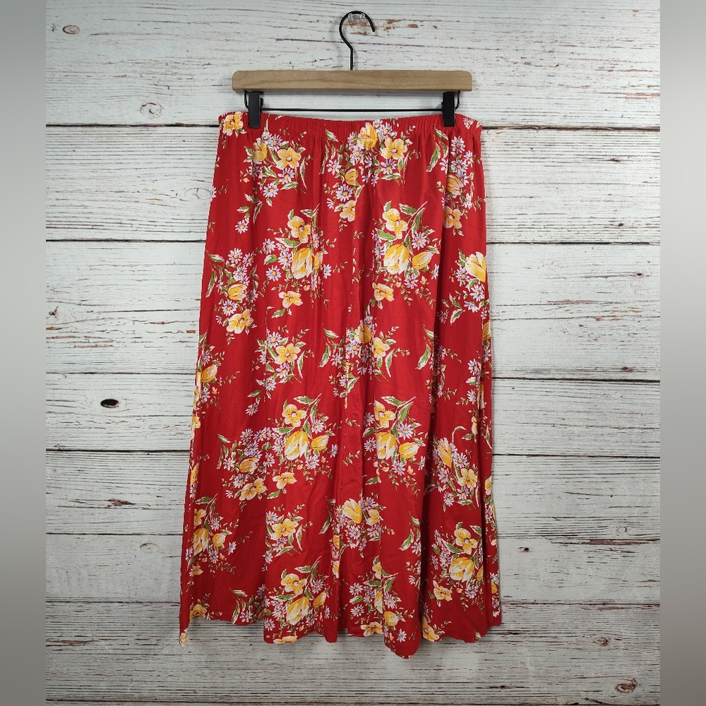 🍉5 for $25* Southern Lady Floral Skirt - Picture 7 of 7